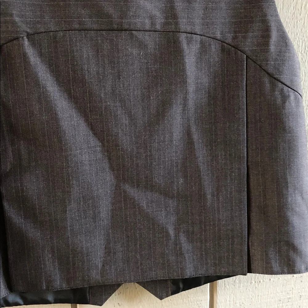 Men's Charcoal Pinstripe Dress Vest - Classic Formal Waistcoat